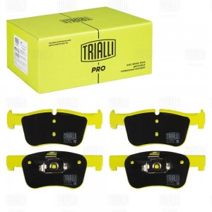 Колодки тормозные дисковые передние керамические PRO (с датчиком) т/с Ate PF4140CR TRIALLI