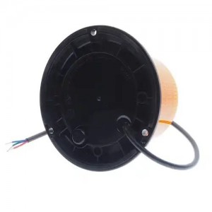 Маяк импульсный 12/24V светодиодный стационарный желтый MEGAPOWER 37034006 MEGA POWER