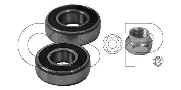 к-кт подшипника ступ. зад.!\ Suzuki Swift all 89-01 GK3717 GS P