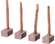 щётки стартера! 6.4x8x11mm Valeo/Paris-Rhone 12V\ MB W168 97>, Renault Clio/Dust TT53323 TESLA TECHNICS