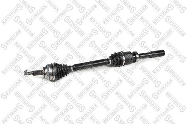 привод правый! 755mm ABS, 23744\ Renault Megane 1.6 16V/1.9dCi 99> 158-1992-SX STELLOX