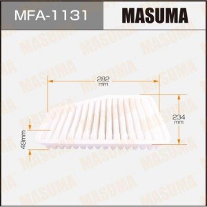 фильтр воздушный! mtr.3UZ-FE 210kW\ Lexus SC430 4.3i 01> MFA1131 MASUMA