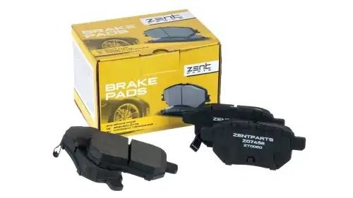 колодки дисковые задние Z07492 ZENTPARTS