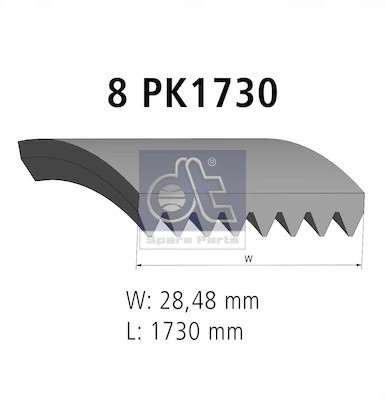 Пружина синхронизатора! d6 L34 ZF(S5-50.S6-65/80/90.4S-120GP,5S-90/9 2.5S-110/1G 4 DIESEL TECHNIC