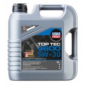 Масло моторное синтетическое НС-Top Tec 4600 5W-30 CF/SN C3 4л 3763 3763 LIQUI MOLY