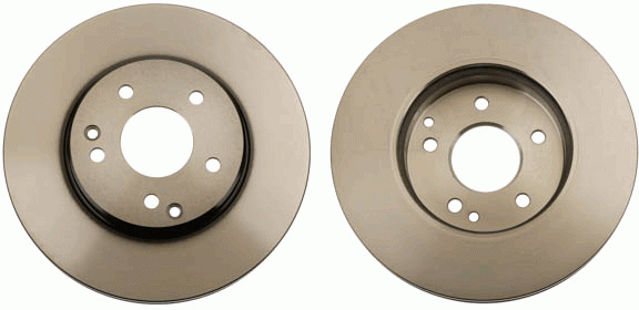 Диск тормозной передний MERCEDES W202, W203, W210 DF4180 DF4180 TRW