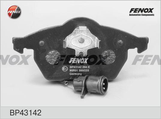 Колодки тормозные дисковые Audi 100 90-94, A6 94-97 BP43142 FENOX