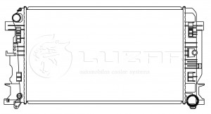 Радиатор охл. для а/м Volkswagen Crafter (06-) 2.5D MT (штуцер слева) (LRc 1802) LRC1802 LUZAR