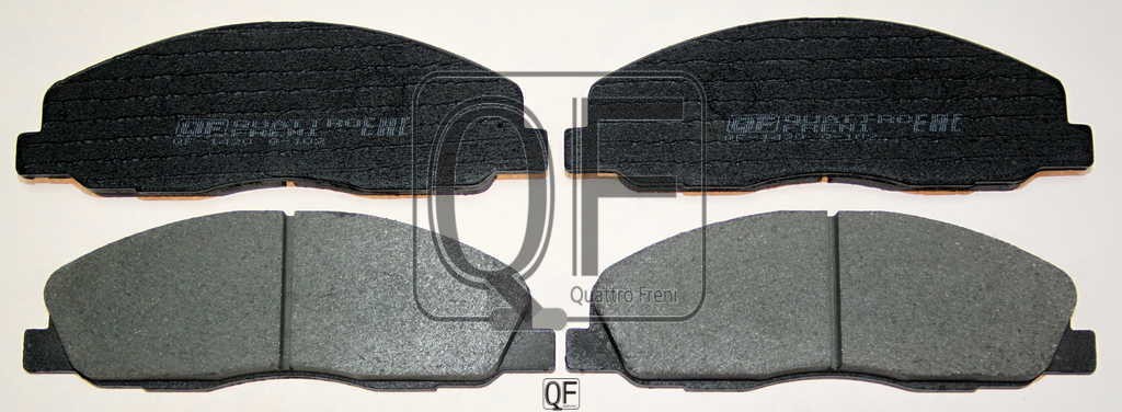 колодки дисковые передние к-кт! болт.4шт.+ пласт.4шт. в уп.\ ГАЗель NEXT QF82000 QUATTRO FRENI