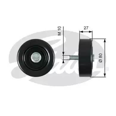 Натяжитель ремня поликлинового T39276 (7808-21676) T39276 GATES