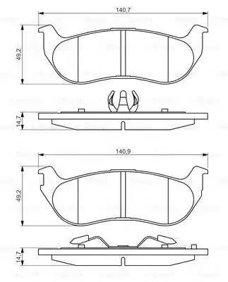 JEEP CHEROKEE/LIBERTY (2002>) 0 986 494 419 BOSCH