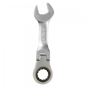 Ключ комбинированный (13) "AIRLINE" PRO (трещоточный шарнирный короткий) пласт.п ATAL026 AIRLINE