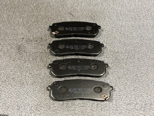 Колодки тормозные задние HYUNDAI H1 02-/iX55 3.0 08-/KIA CARNIVAL 06-PKA-E37 PKA-E37 PMC PARTS MALL