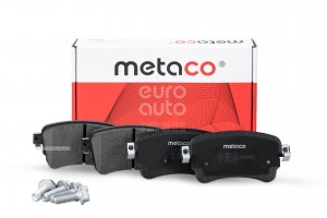 Колодки тормозные задние дисковые к-кт '3010-226 3010226 METACO