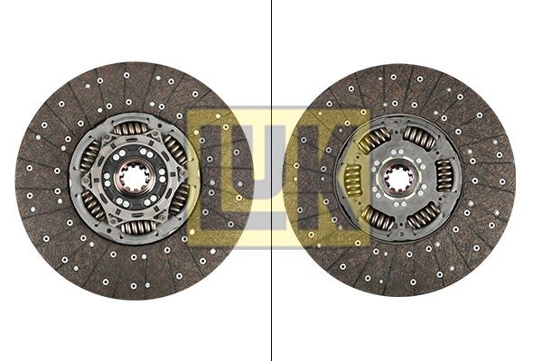 диск сцепления!430TZFV 2'-10N открыт.пруж.\MAN F90/F2000.Iveco Turbostar/Tech,Do 343 0202 10 LUK