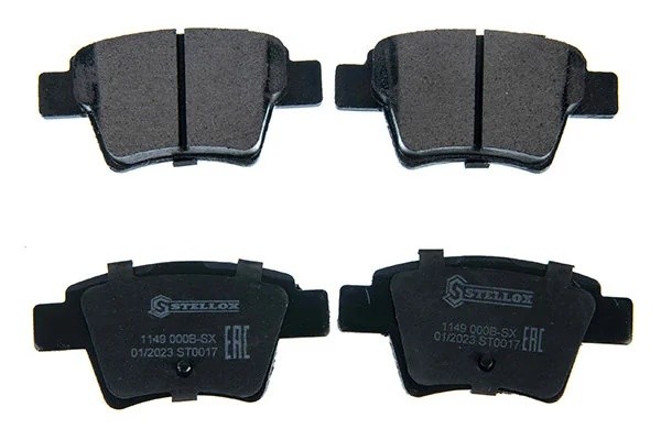 колодки диск. зад. с антискр. пл.!\ Geely, Citroen C4, Peugeot 307 1.4-2.0/HDi 1 1485000BSX STELLOX