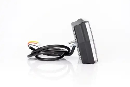 фонарь задний! LED 3-функциональный, 99,5х93 с проводом 1м\ Universal FT121LED FRISTOM