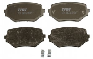 Колодки тормозные SUZUKI Grand Vitara (-98) передние (4шт.) TRW GDB3132 TRW