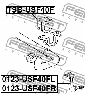 TOYOTA LS 460 (USF4#) (2006>) TSB-USF40F FEBEST