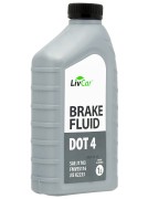 Жидкость тормозная LIVCAR BRAKE FLUID DOT4 (1л) LCDOT4-001 LCDOT4001 LIVCAR
