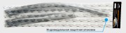 Дефлектор двери CHEVROLET Lacetti (04-13) комплект (4шт.) VORON GLASS DEF00226 VORON GLASS