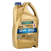 Масло моторное RAVENOL EFS 0W20 синт. C5/C6 GF-6A 4л 111110500401999 RAVENOL