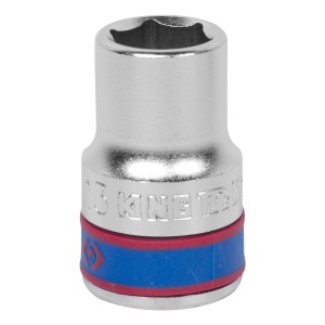 головка торцевая! стандартная шестигранная 1/2', 13 мм\ 433513M KING TONY