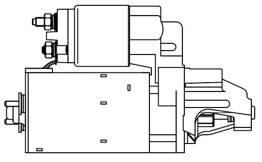 Стартер VAG A6 (97-) 2.4I/2.8I/2.7T 1,4кВт LST1846 START VOLT