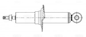 Амортизатор Subaru Legacy (03-) задн. (AG 22507) AG 22507 TRIALLI