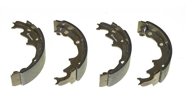 S10502 колодки барабанные!\ Jeep Cherokee 89>, Chrysler Voyager 92-95, Jeep Wran S 10 502 BREMBO