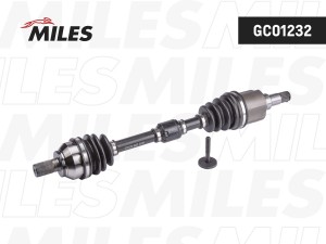 Приводной вал FORD C-MAX(1.8i) 04-10, FOCUS II(1.6D 1.8i) 04-12, - левый GC01232 GC01232 MILES