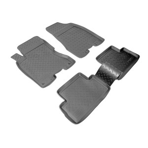 Коврик салона NISSAN X-Trail (07-14) полиуретан (4 предм.) NORPLAST NPL-PO-61-81 NORPLAST