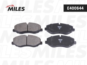 Колодки тормозные передние (Смесь Low-Metallic) MERCEDES V-CLASS (W447) 14- (TRW E400644 MILES