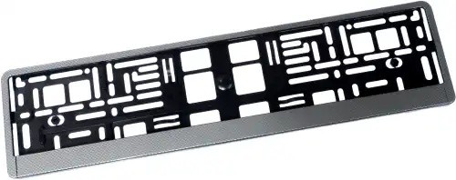 рамка номерная универсальная! карбон светлый\ BRX0270004 BRIX