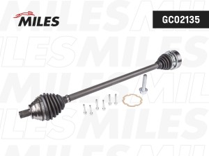 Привод правый в сборе SKODA Octavia A7 1.4 (150 лс) МТ GC02135 GC02135 MILES