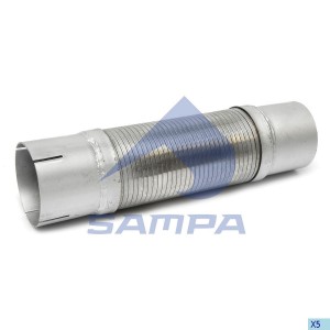 Гофра MERCEDES 1114,1314,1514 выхлопной системы (91х90х360мм) SAMPA 100051 SAMPA