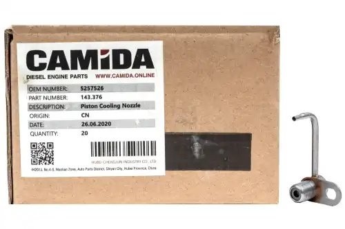 Форсунка охлаждения поршня ГАЗЕЛЬ дв. Cummins ISF2.8 5257526 143376 CAMIDA