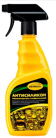 Обезжириватель универсальный антисиликон аэрозоль 500мл ASTROHIM AC434 ASTROHIM