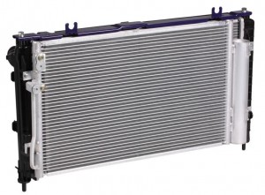 Блок охл. (радиатор+конденсер+вентилятор) для а/м ВАЗ 2190 Гранта (15-) (тип KDA LRK0194 LUZAR