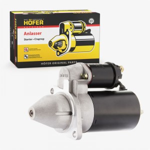 Стартер ВАЗ 1118 Калина 8-клапанная, усиленная КПП 1,55кВт с редуктором (Hofer)  HF690108 HOFER