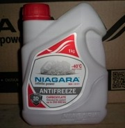 антифриз G12+ ! 1kg, красный карбоксилатный готовый -40°C\ 096903 NIAGARA