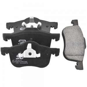 Колодки тормозные передние (VOLVO S60/S70/S80/V70/XC70 00-) BP45137 BP45137 SB NAGAMOCHI