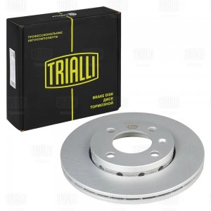 Диск торм. VW Polo (95-)/(99-)/Lupo (98-) перед. d=239 thk=18 (вент) (окраш.) (D DF 150006 TRIALLI