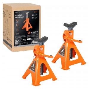 Стойка опорная 2т PRO с зубч. мех., доп.фиксатор, 2 шт. (MIN-282 мм, MAX-430 мм) AJSGP02 AIRLINE