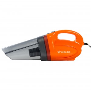 Пылесос автомобильный 12V 150W в прикуриватель (2 насадки) Сyclone-1 AIRLINE VCA-01 AIRLINE