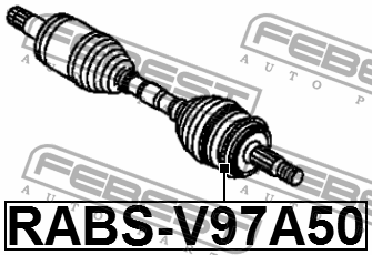 Кольцо АБС RABS-V97A50 RABS-V97A50 FEBEST
