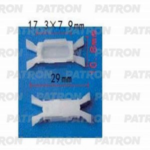 Клипса пластмассовая AlfaRomeo,Fiat,Lancia,Renault,SsangYong применяемость  двер P370902 PATRON