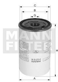 Фильтр осушителя LB95020 MANN FILTER
