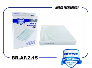 Фильтр салонный BR.AF.2.15 87139-30040 Camry V30/V40/V50, Rav 4 IV 2012- BR.AF.2 BRAF215 BRAVE