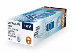 Лампа 12V R5W BA15s Ultra Life OSRAM 5007ULT OSRAM